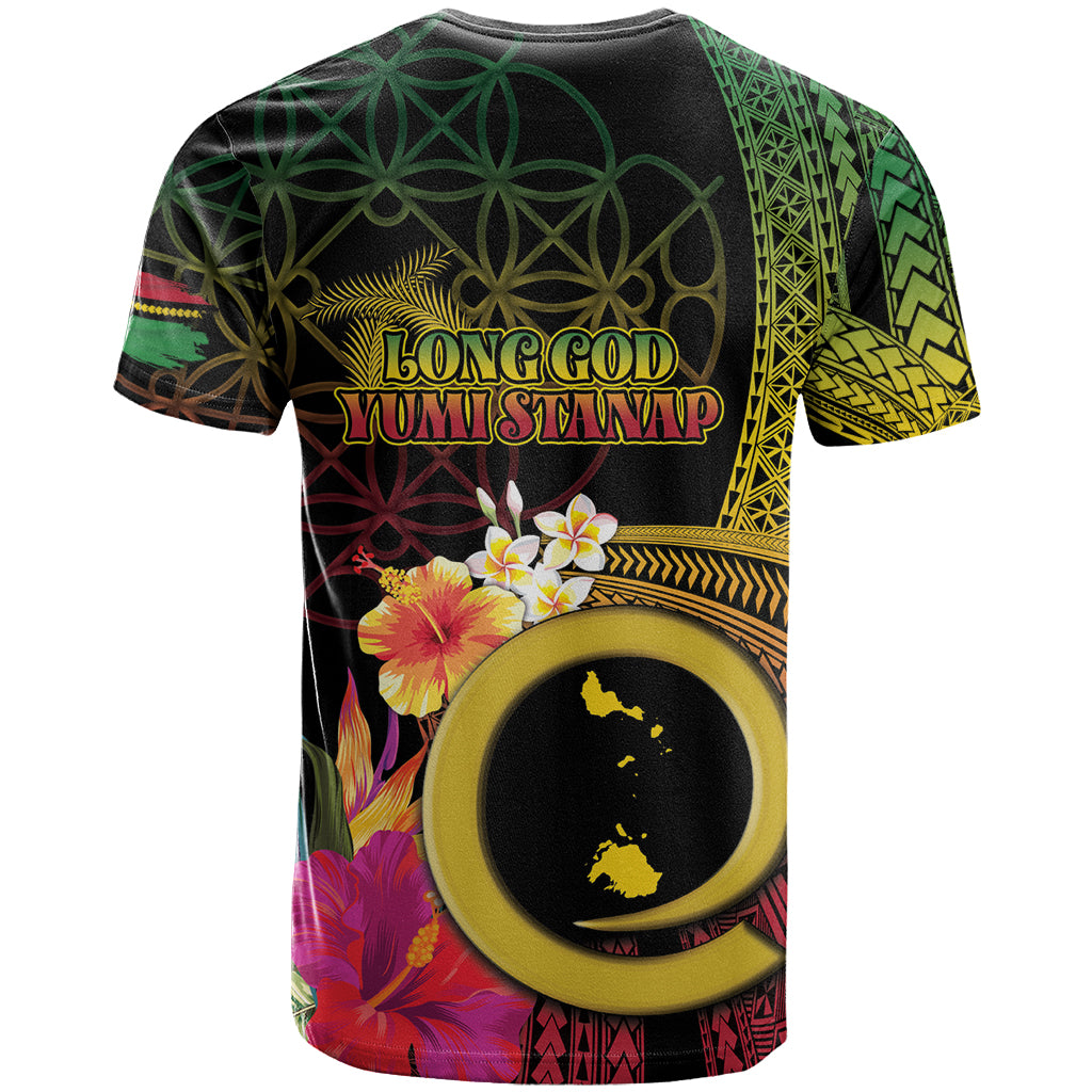 Vanuatu Shefa Day T Shirt Sand Drawing Melanesian