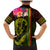 Hawaiian Reggae Music Family Matching Mermaid Dress and Hawaiian Shirt Jamaica Singer Tribal Polynesian and Hibiscus