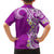 Aloha Polynesian Plumeria Flower Hawaiian Shirt Purple Color