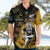 Custom New Zealand and Australia Rugby Hawaiian Shirt Maori Warrior With Aboriginal Version