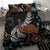 New Zealand Fern and Australia Emu Bedding Set Aboriginal Mix Maori Pattern