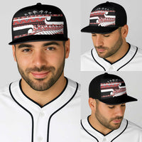 New Zealand Christmas Baseball Net Cap Funny Santa Claus Haka Dance with Tukutuku