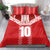 Custom Tahiti Football Polynesian Pattern Bedding Set