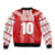 Custom Tahiti Football Polynesian Pattern Bomber Jacket