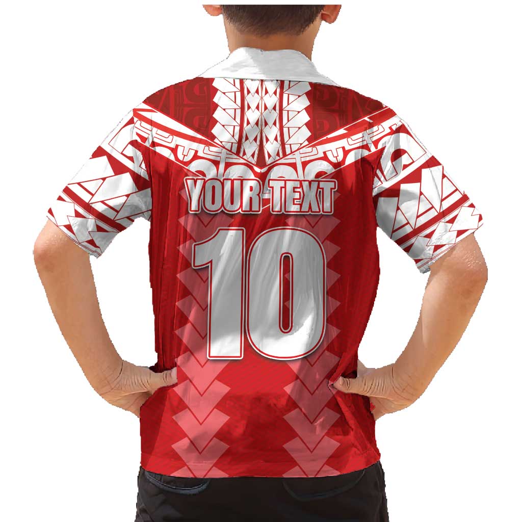 Custom Tahiti Football Polynesian Pattern Family Matching Mermaid Dress and Hawaiian Shirt LT03 - Polynesian Pride