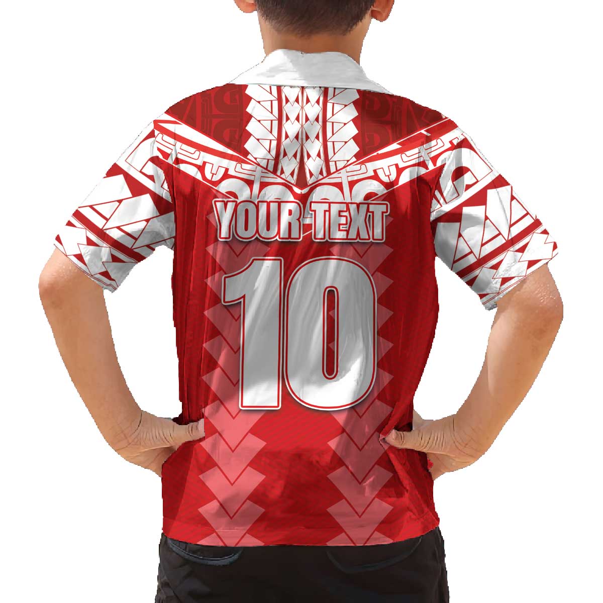 Custom Tahiti Football Polynesian Pattern Family Matching Puletasi and Hawaiian Shirt LT03 - Polynesian Pride