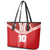 Custom Tahiti Football Polynesian Pattern Leather Tote Bag