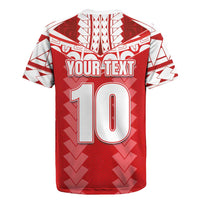 Custom Tahiti Football Polynesian Pattern Rugby Jersey