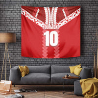 Custom Tahiti Football Polynesian Pattern Tapestry