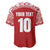 Custom Tonga Football Ngatu Tribal Tattoo Baseball Jersey