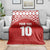 Custom Tonga Football Ngatu Tribal Tattoo Blanket