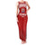 Custom Tonga Football Ngatu Tribal Tattoo Family Matching Tank Maxi Dress and Hawaiian Shirt