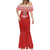 Custom Tonga Football Ngatu Tribal Tattoo Mermaid Dress