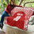 Custom Tonga Football Ngatu Tribal Tattoo Quilt