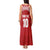 Custom Tonga Football Ngatu Tribal Tattoo Tank Maxi Dress