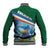 Marshall Islands Kwajalein Atoll Baseball Jacket Polynesian Pattern and Undersea Animals