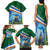 Marshall Islands Kwajalein Atoll Family Matching Tank Maxi Dress and Hawaiian Shirt Polynesian Pattern and Undersea Animals