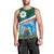 Marshall Islands Kwajalein Atoll Men Tank Top Polynesian Pattern and Undersea Animals