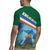 Marshall Islands Kwajalein Atoll Rugby Jersey Polynesian Pattern and Undersea Animals