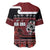 New Zealand Culture Baseball Jersey Kia Ora Aotearoa Moko Tattoo Mask with Waka and Maori Art Pattern