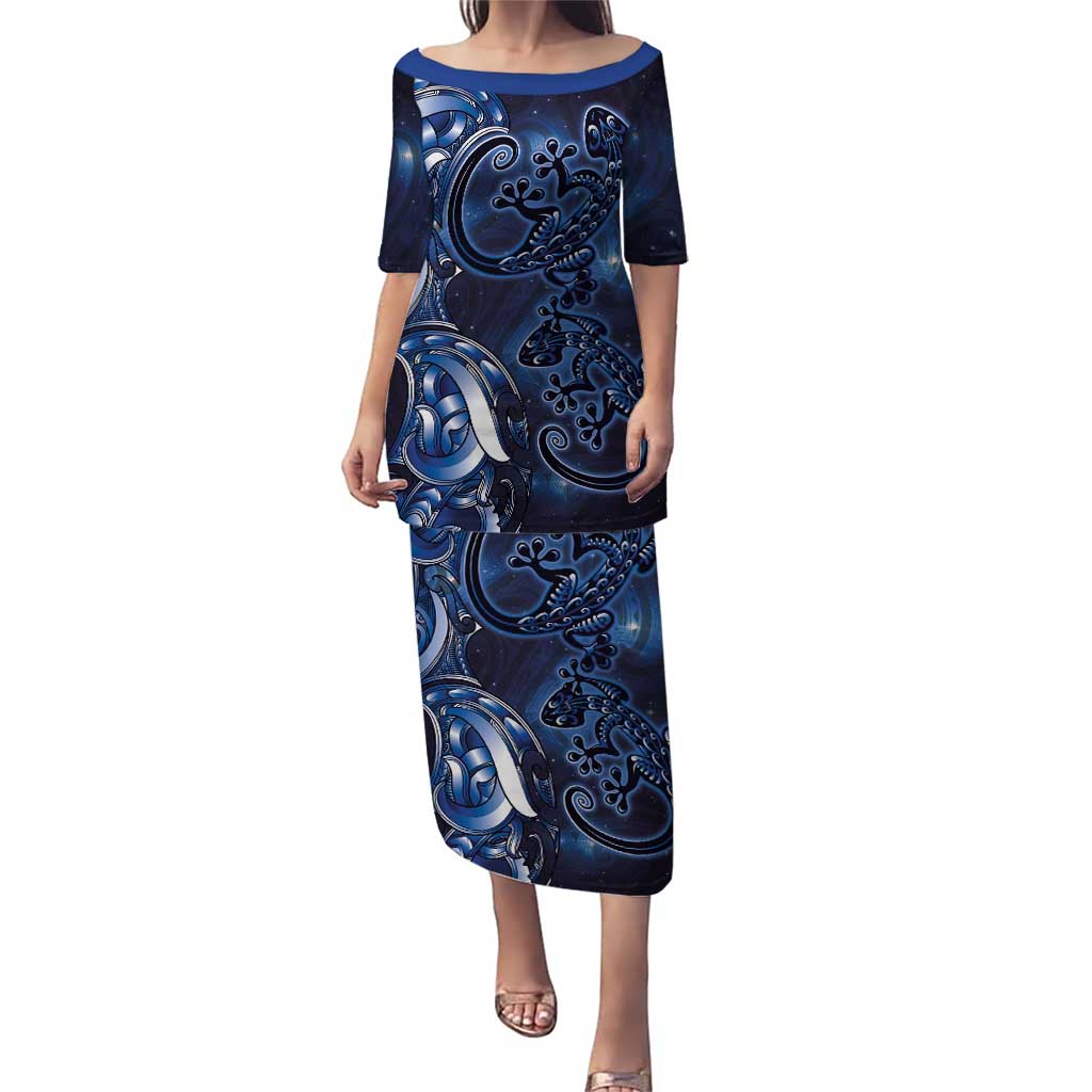 New Zealand Gecko Maori Art Tattoo Puletasi Matariki Mode