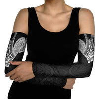 Samoan Traditional Art Tattoos Arm Sleeves Tatau Roman Reigns Black Color - Polynesian Pride