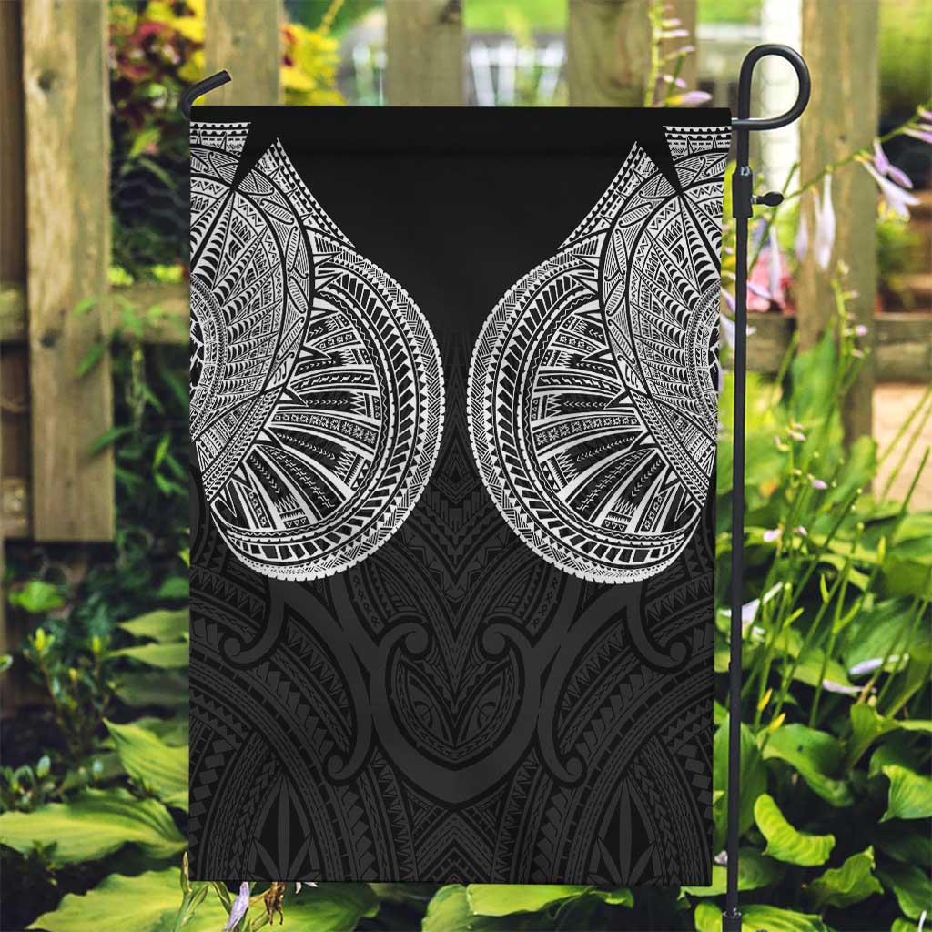 Samoan Traditional Art Tattoos Garden Flag Tatau Roman Reigns Black Color - Polynesian Pride