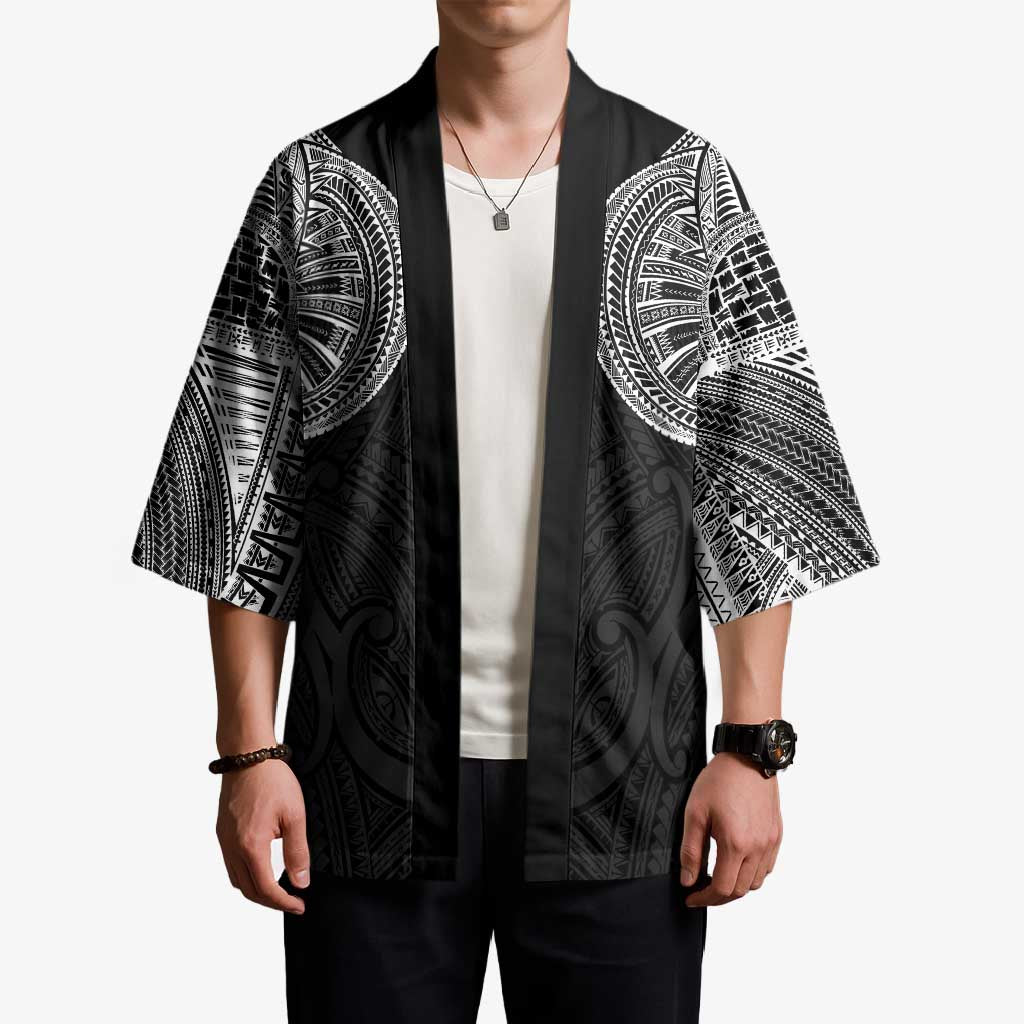 Samoan Traditional Art Tattoos Kimono Tatau Roman Reigns Black Color - Polynesian Pride