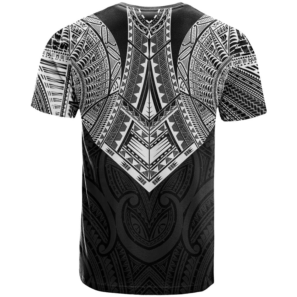 Samoan Traditional Art Tattoos T Shirt Tatau Roman Reigns Black Color - Polynesian Pride