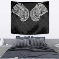 Samoan Traditional Art Tattoos Tapestry Tatau Roman Reigns Black Color - Polynesian Pride