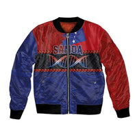 Personalised Samoan DNA-Proud of Samoa Bomber Jacket Polynesian Patterns - Polynesian Pride