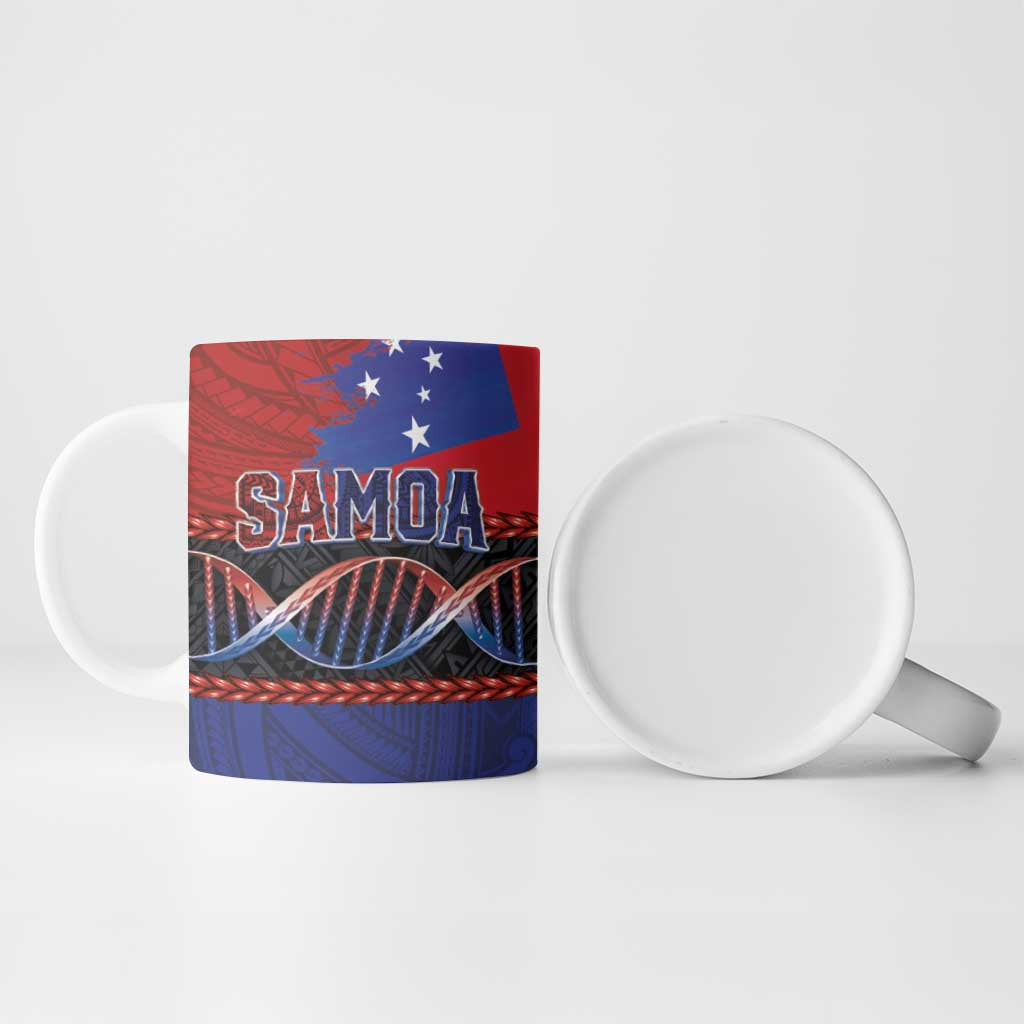 Samoan DNA-Proud of Samoa Ceramic Mug Polynesian Patterns - Polynesian Pride