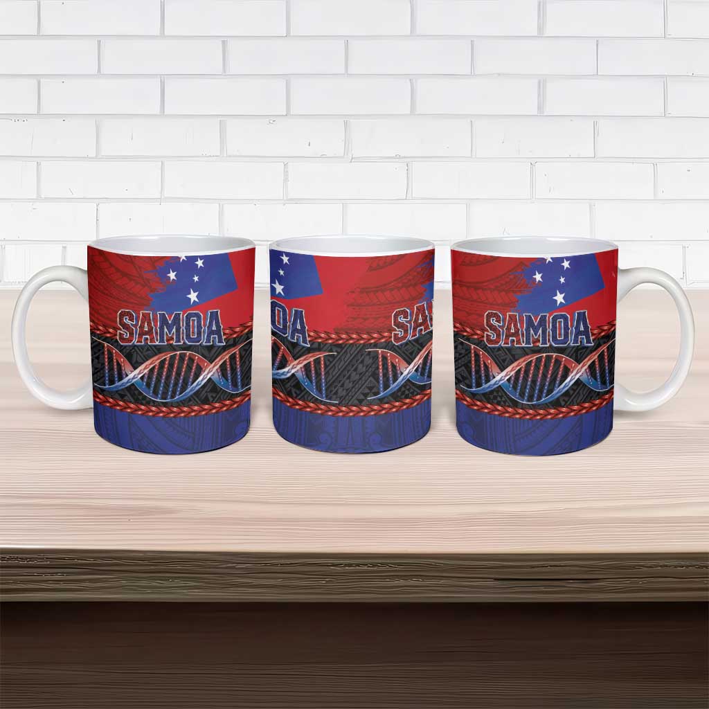 Samoan DNA-Proud of Samoa Ceramic Mug Polynesian Patterns - Polynesian Pride