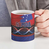 Samoan DNA-Proud of Samoa Ceramic Mug Polynesian Patterns - Polynesian Pride