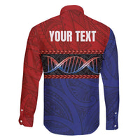 Personalised Samoan DNA-Proud of Samoa Family Matching Puletasi and Hawaiian Shirt Polynesian Patterns - Polynesian Pride