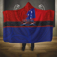 Samoan DNA-Proud of Samoa Hooded Blanket Polynesian Patterns - Polynesian Pride