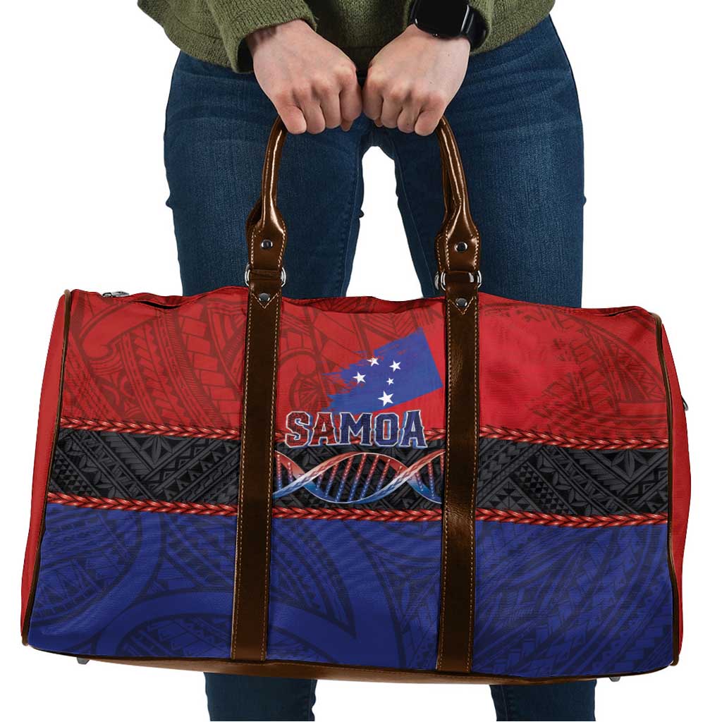 Samoan DNA-Proud of Samoa Travel Bag Polynesian Patterns - Polynesian Pride