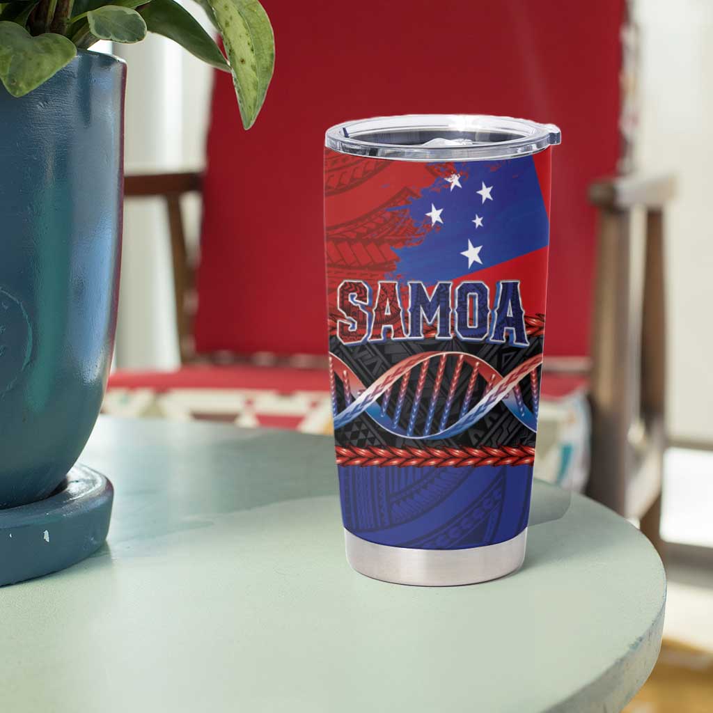 Samoan DNA-Proud of Samoa Tumbler Cup Polynesian Patterns - Polynesian Pride