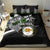 Hawaii James Campbell High School Bedding Set Kakau Pattern Black Version LT03 - Polynesian Pride