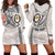 Custom Hawaii James Campbell High School Hoodie Dress Tribal Kakau Pattern LT03 - Polynesian Pride