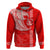 Hawaii Kalani High School Hoodie Tribal Kakau Pattern LT03 Pullover Hoodie Red - Polynesian Pride