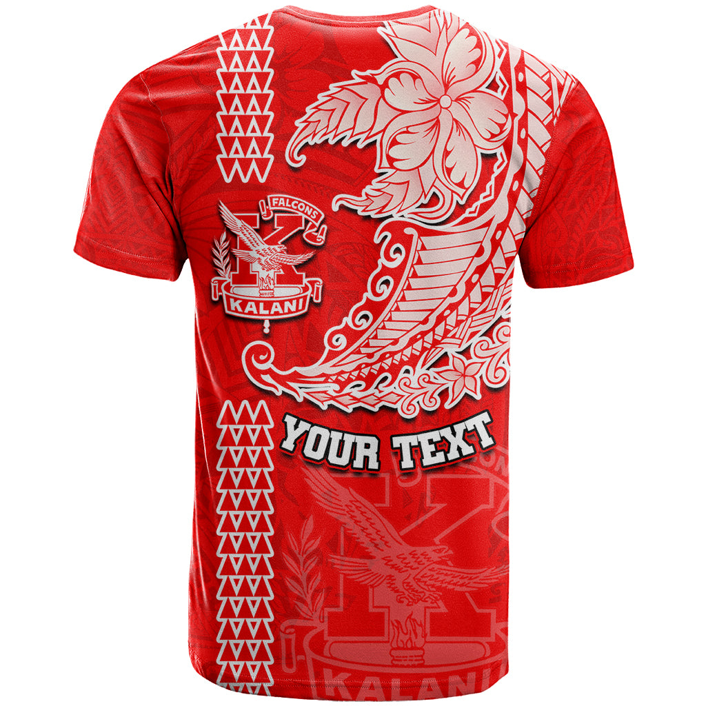 Hawaii Kalani High School T Shirt Tribal Kakau Pattern LT03 - Polynesian Pride