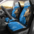 Custom New Zealand Womens Day Car Seat Cover Traditional Maori Woman Polynesian Pattern Blue Color LT03 - Polynesian Pride