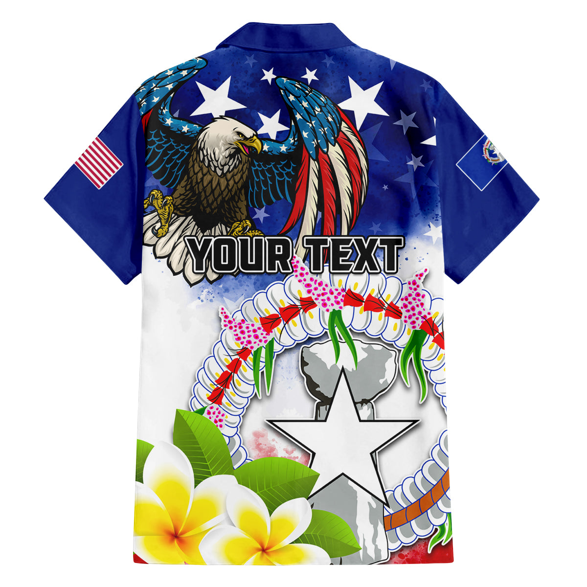 Custom Northern Mariana Islands Commonwealth Covenant Day Family Matching Long Sleeve Bodycon Dress and Hawaiian Shirt Plumeria Flower Splash Style LT03 - Polynesian Pride