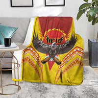 American Samoa Fautasi Race Blanket Pago Pago-Aeto Samoan Tattoo and Eagle