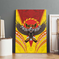 American Samoa Fautasi Race Canvas Wall Art Pago Pago-Aeto Samoan Tattoo and Eagle