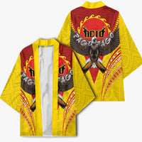American Samoa Fautasi Race Kimono Pago Pago-Aeto Samoan Tattoo and Eagle