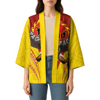 American Samoa Fautasi Race Kimono Pago Pago-Aeto Samoan Tattoo and Eagle