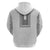 Philippines Polynesian Jasmine Pattern Zip Hoodie With Barong Tagalog White Style