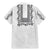 Philippines Polynesian Floral Pattern Family Matching Mermaid Dress and Hawaiian Shirt With Barong Tagalog White Style